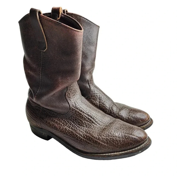 Vintage Red Wing Pecos Boots Animal Print Men's Size 11.5 - Picture 1 of 10